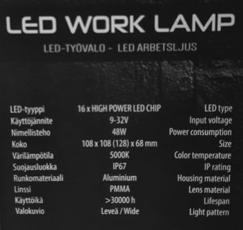 led, työvalo - Image 2
