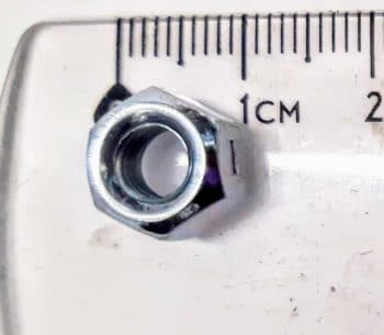 Mutteri terälapulle M6